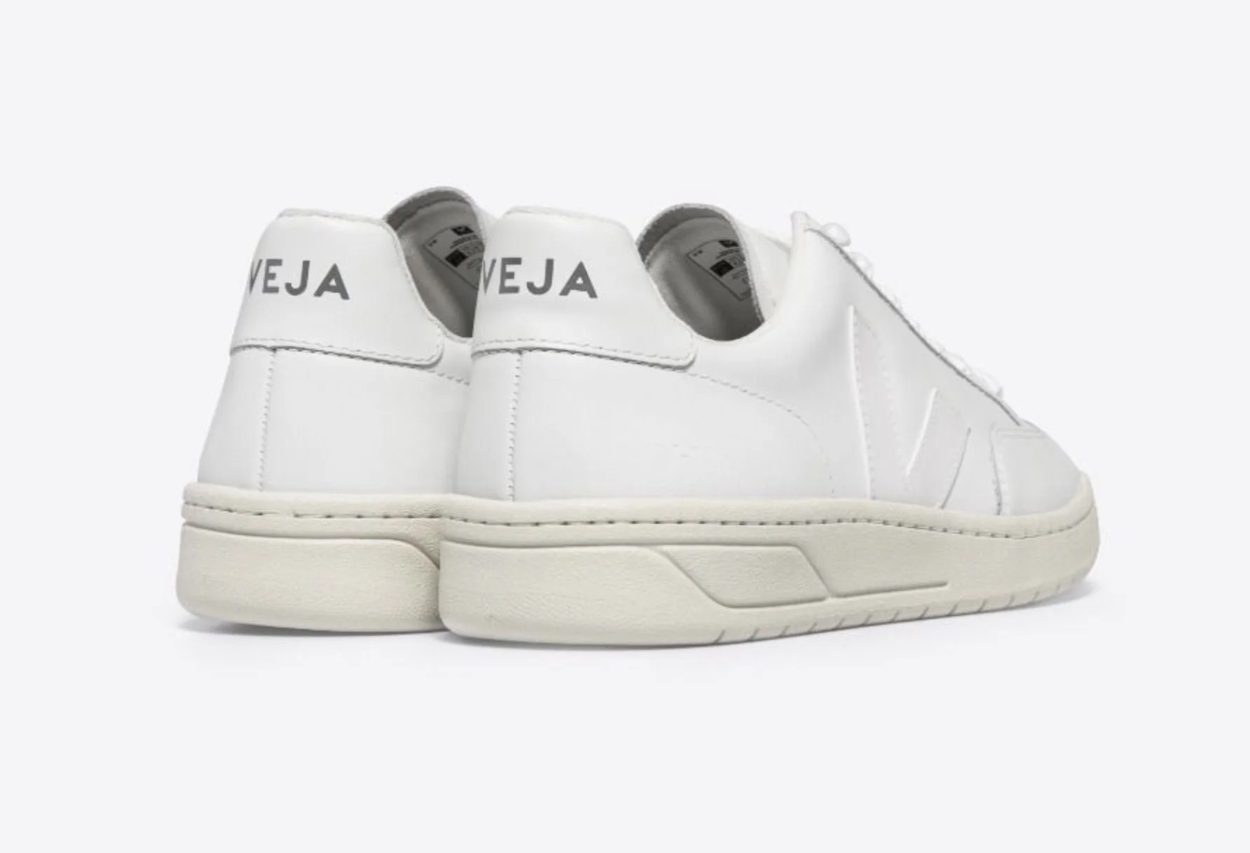 スニーカー VEJA White Leather V-12 Sneakers Veja V-12 Leather White — MODA